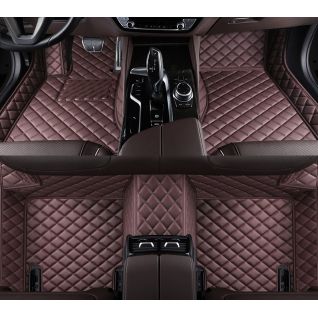 7D Customized Luxury Waterproof Full Set of Car Carpet for Sedan SUV Car Floor Mats