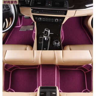 Universal Fit Blanket-Style Car Floor Mat Set