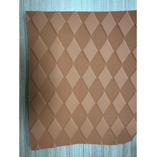 High Quality PVC Roll Material with Foam Back and Emboss Surface Design