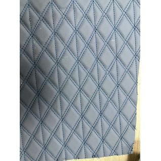 Car Interior Sheet Material with PU Embroidery and Shock-Absorbing Foam Layer