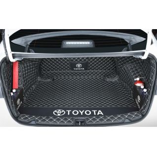 Protective PVC Cargo Liner with Embroidered Design and Anti-Slip Backing