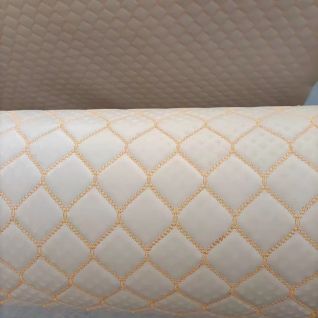 PU Foam Backed Embroidered Fabric Roll for Auto Interior Trim Applications
