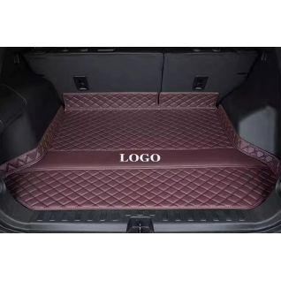 Stylish PVC Embroidered Trunk Mat for Universal Fit and Daily Protection