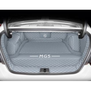 Tailored PVC Embroidered Trunk Mat for Full Rear Cargo Area Coverage and Style