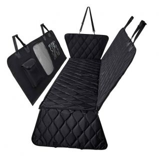 Rear Car Pet Seat Cover with Waterproof and Anti Scratch Surface